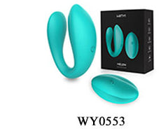 Hot Selling Sex Toys Online Shop 16 Mode Vibration Dual Head Stimulator G Spot Dildo Sex Rabbit Vibrator for Women