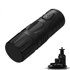 Dark Knight Aircraft Cup Men's Fully Automatic Telescopic Rotating Intelligent Pronunciation Silicone See-through Window Adult Supplies