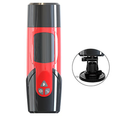 Dark Knight Aircraft Cup Men's Fully Automatic Telescopic Rotating Intelligent Pronunciation Silicone See-through Window Adult Supplies