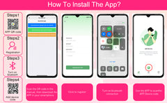 G-Spot Egg Vibrator Vibrating Wearable with APP Control Pantie Vibe Dildo Sex Toys with 4 Modes Waterproof Prostate ﻿