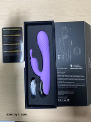 Hot Selling Sex Toys Online Shop 16 Mode Vibration Dual Head Stimulator G Spot Dildo Sex Rabbit Vibrator for Women